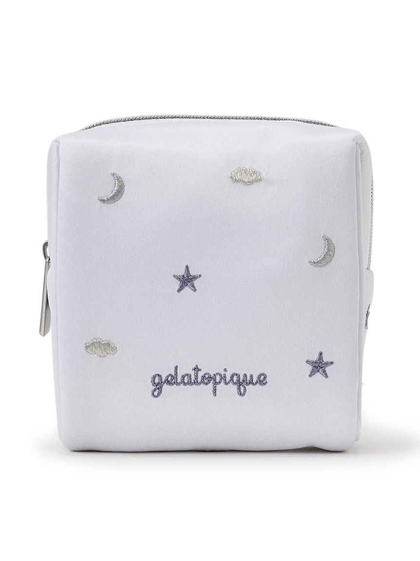 モチーフ刺繍ポーチ(ポーチ)｜ルームウェア・パジャマ通販の