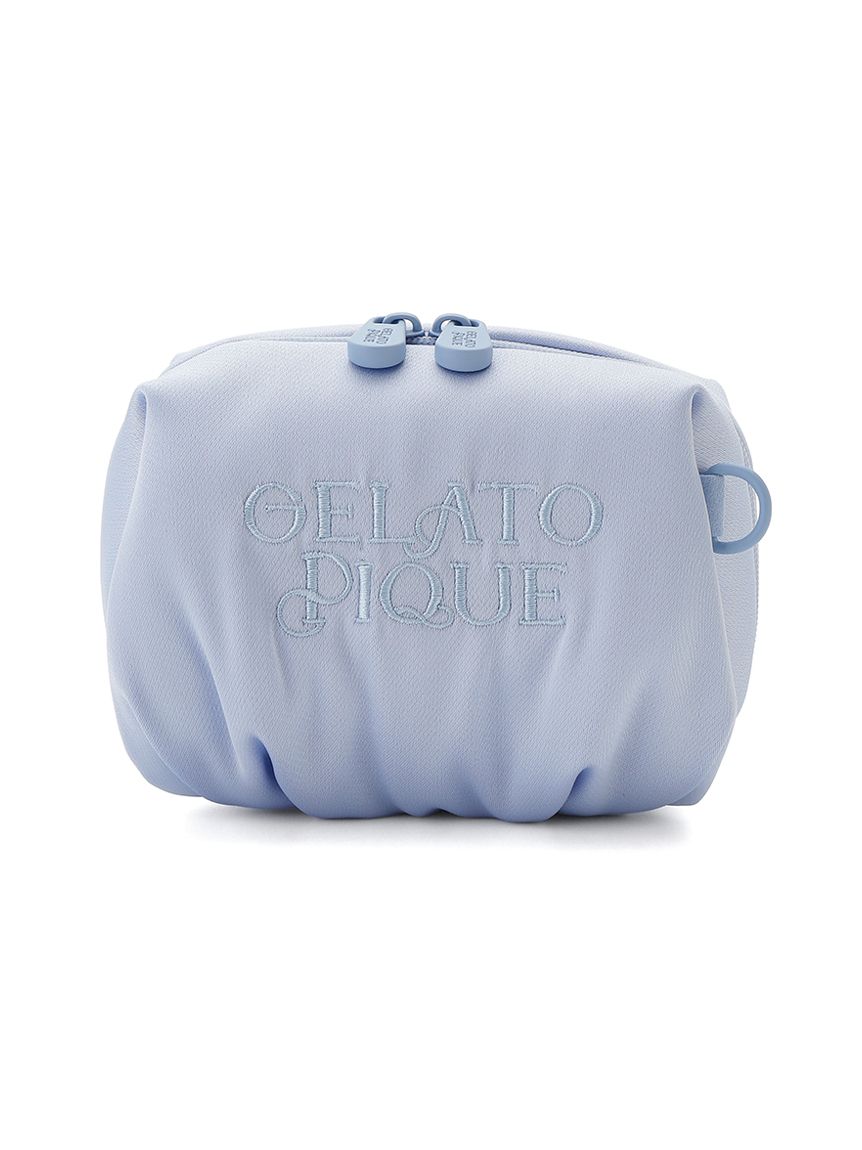 サテンギャザーポーチ(ポーチ)｜ルームウェア・パジャマ通販の