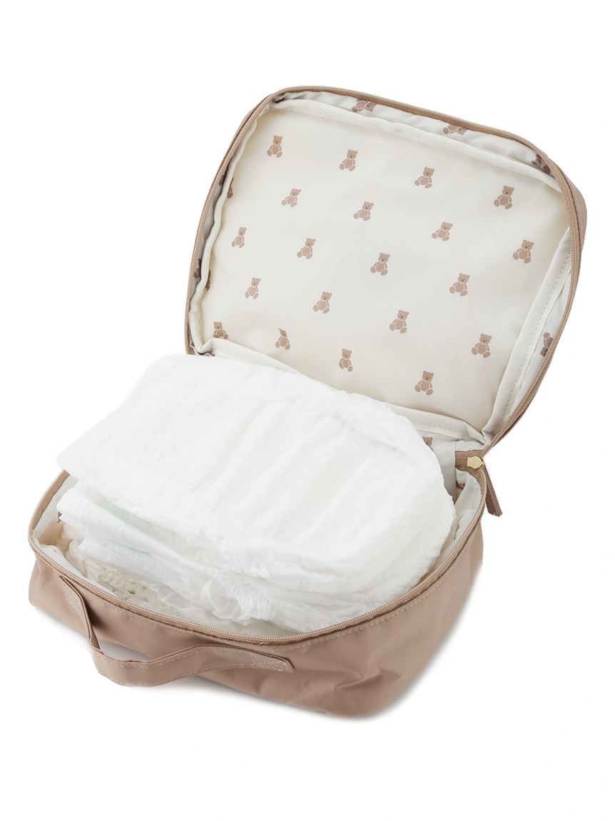 ONLINE限定】ベアおむつポーチ(おむつポーチ・おむつシート)｜ルーム