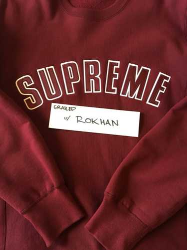 Supreme arc logo crewneck - Gem