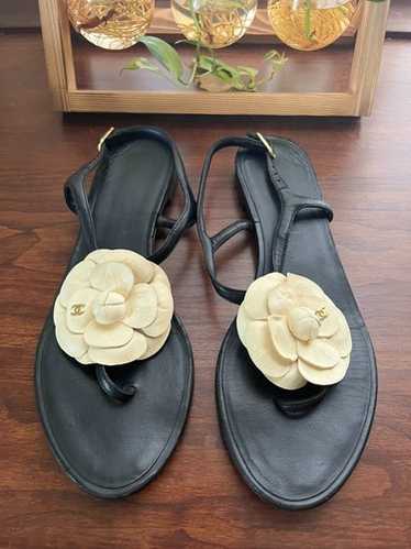 Chanel sandals camellia flower - Gem