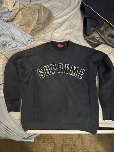 Supreme arc logo crewneck - Gem