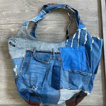 Coach denim patchwork tote - Gem