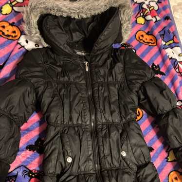 y2k faux fur jacket - Gem