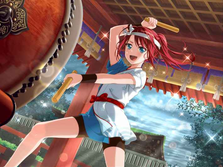 バンドリ】宇田川巴[和太鼓の魅力]のステータスと性能比較【ガルパ