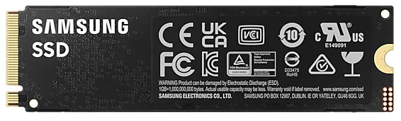 SSD Samsung 990 PRO 2TB Gen4 M.2 NVMe (7450/6900MB/s) | Globaldata