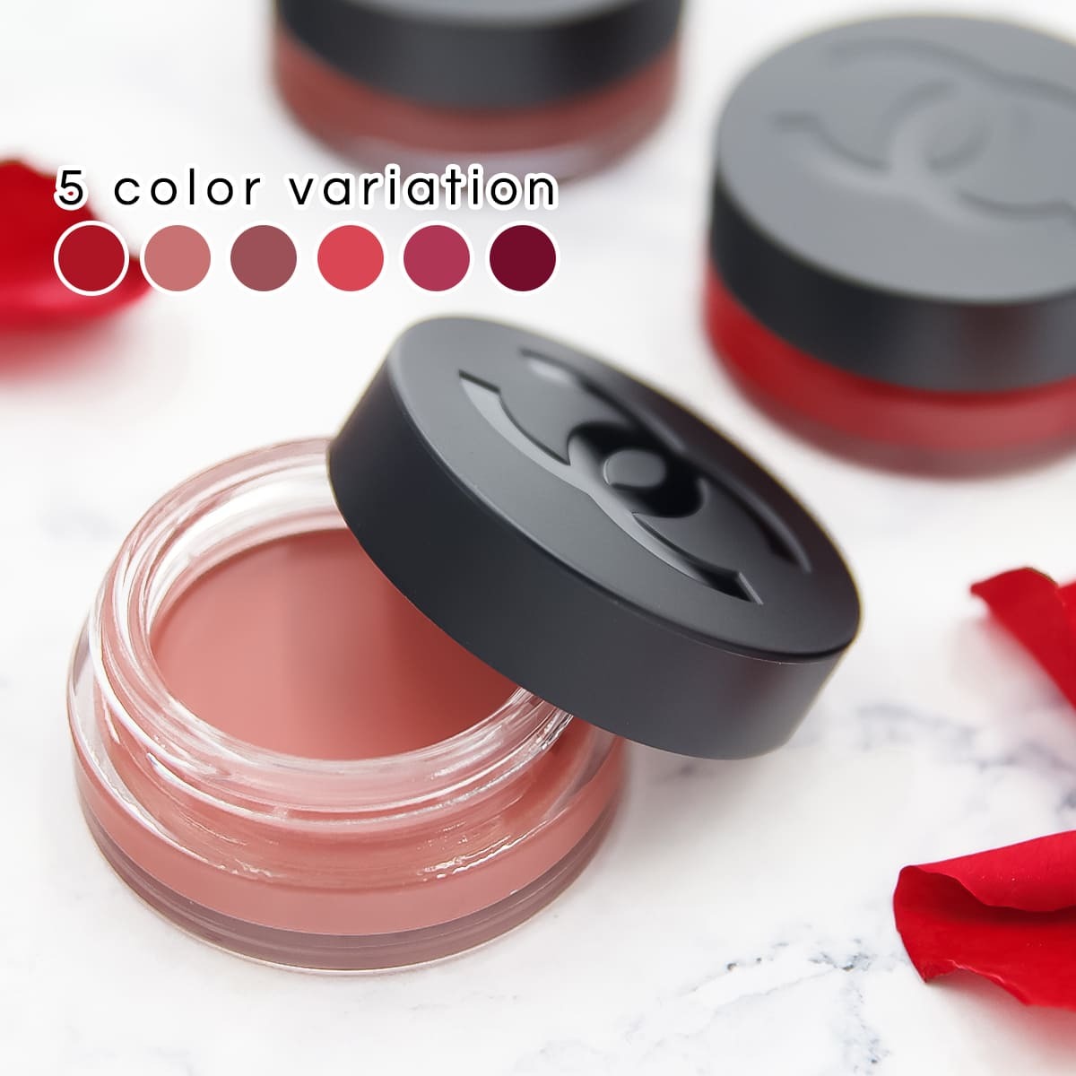 シャネルCHANEL 限定品チークカラー、リップクリーム 2点セット