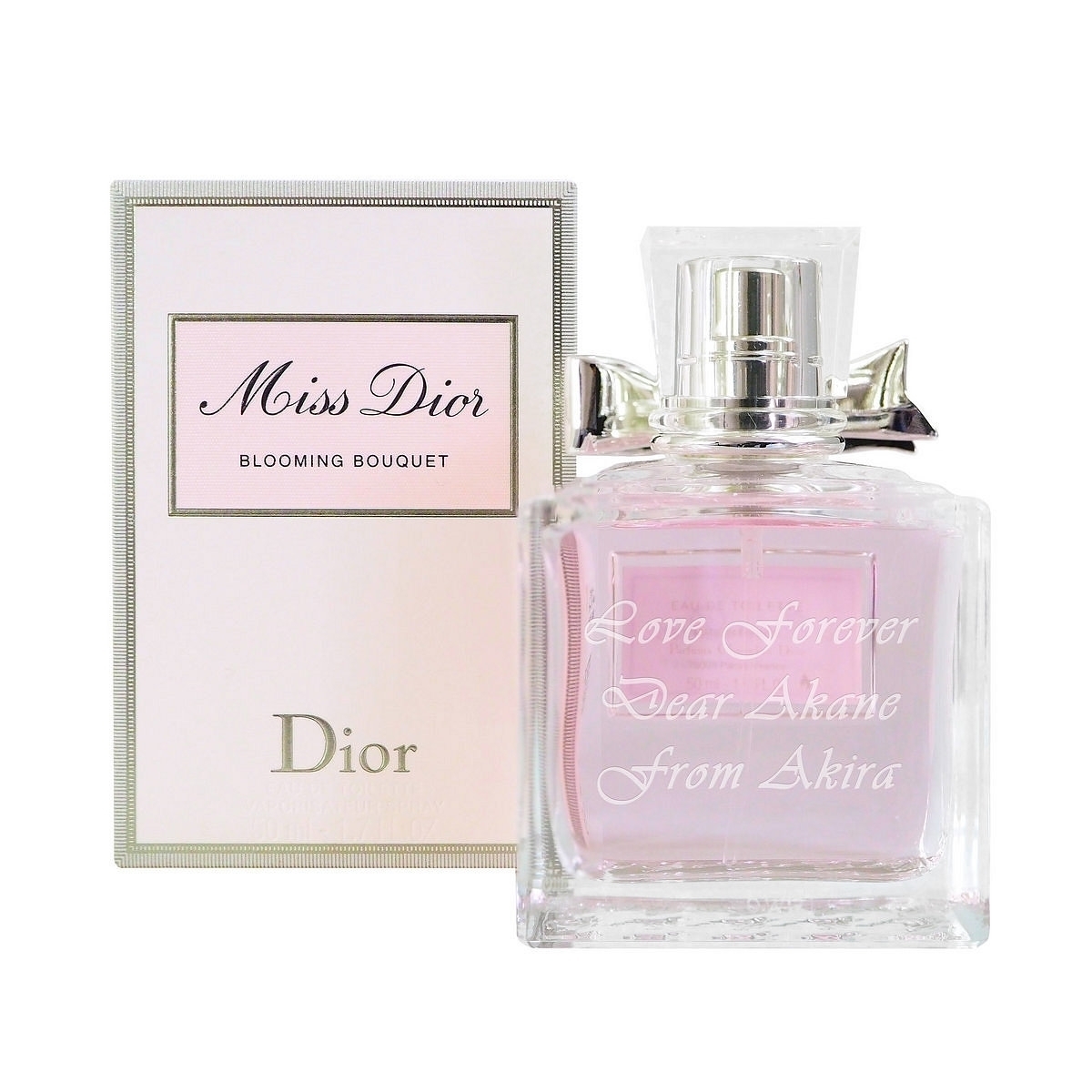 クリスチャンディオール ミスディオール ブルーミングブーケ 名入れ