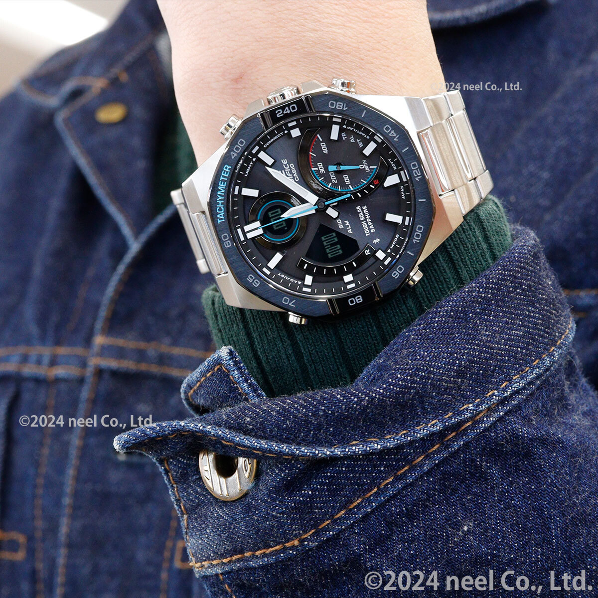 カシオ エディフィス CASIO EDIFICE ソーラー 腕時計 メンズ タフ