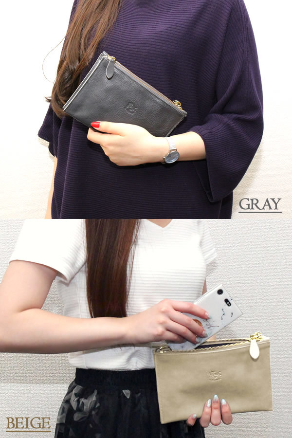 IL BISONTE】 イルビゾンテ ショルダーバッグ 2way ポーチ レディース