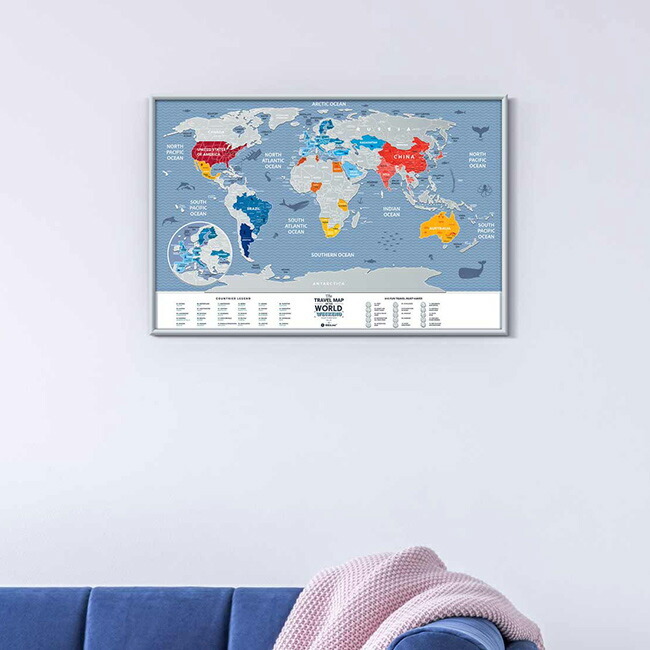 Travel Map Weekend World トラベルマップ ワールド ウィークエンド