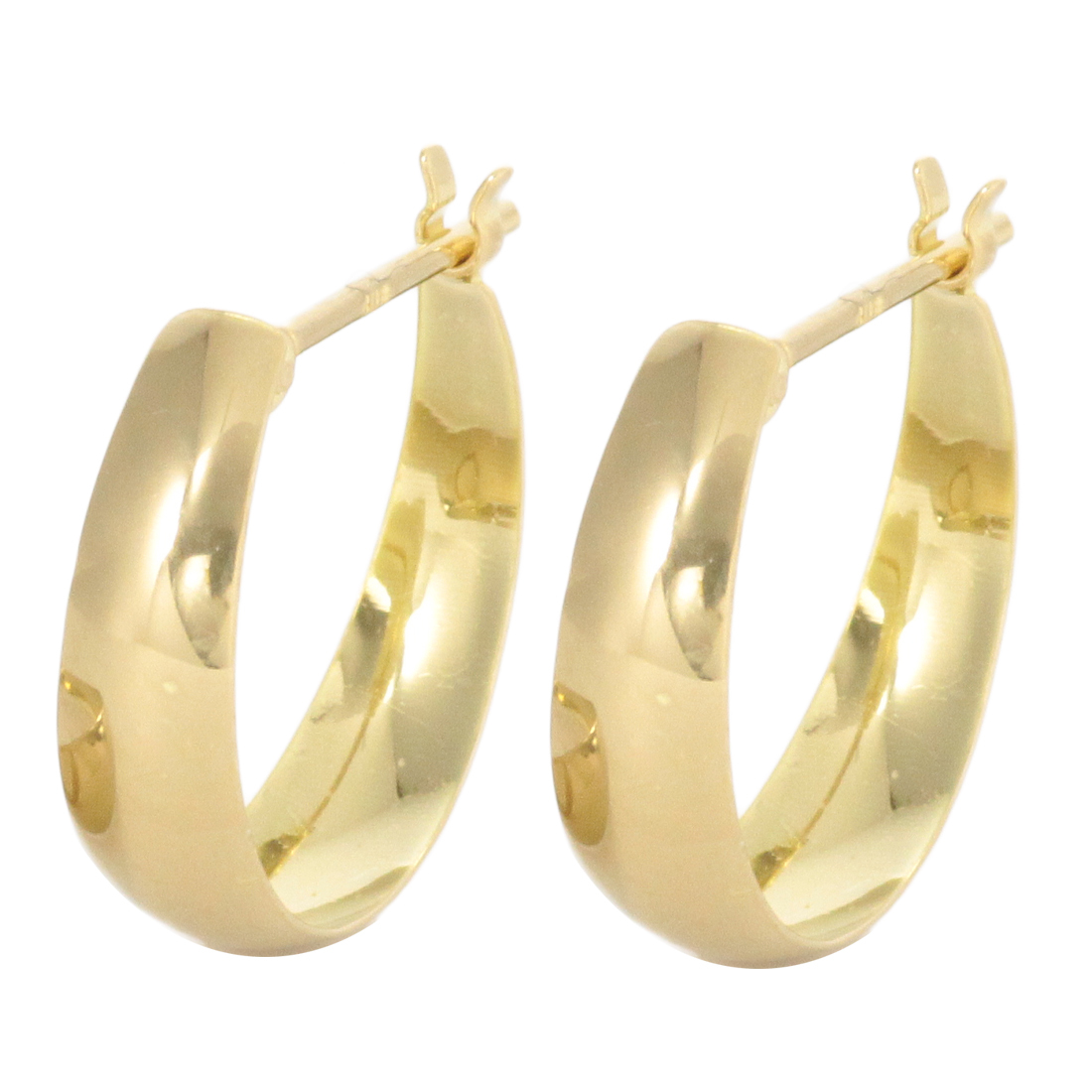 フープピアス k18 18金 イエローゴールド 小さめ 小さい シンプル