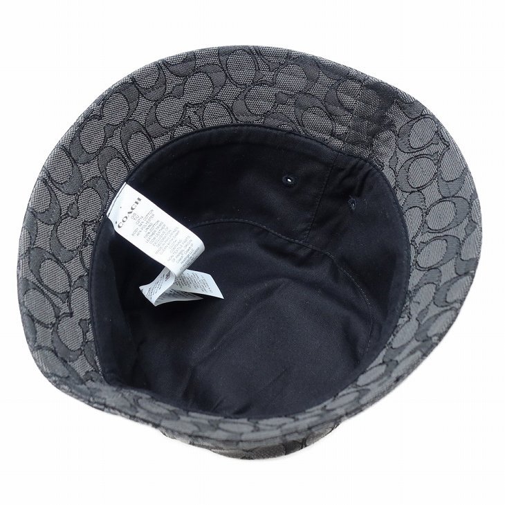 コーチ COACH メンズ レディース 帽子 ハット つば付 バケットハット