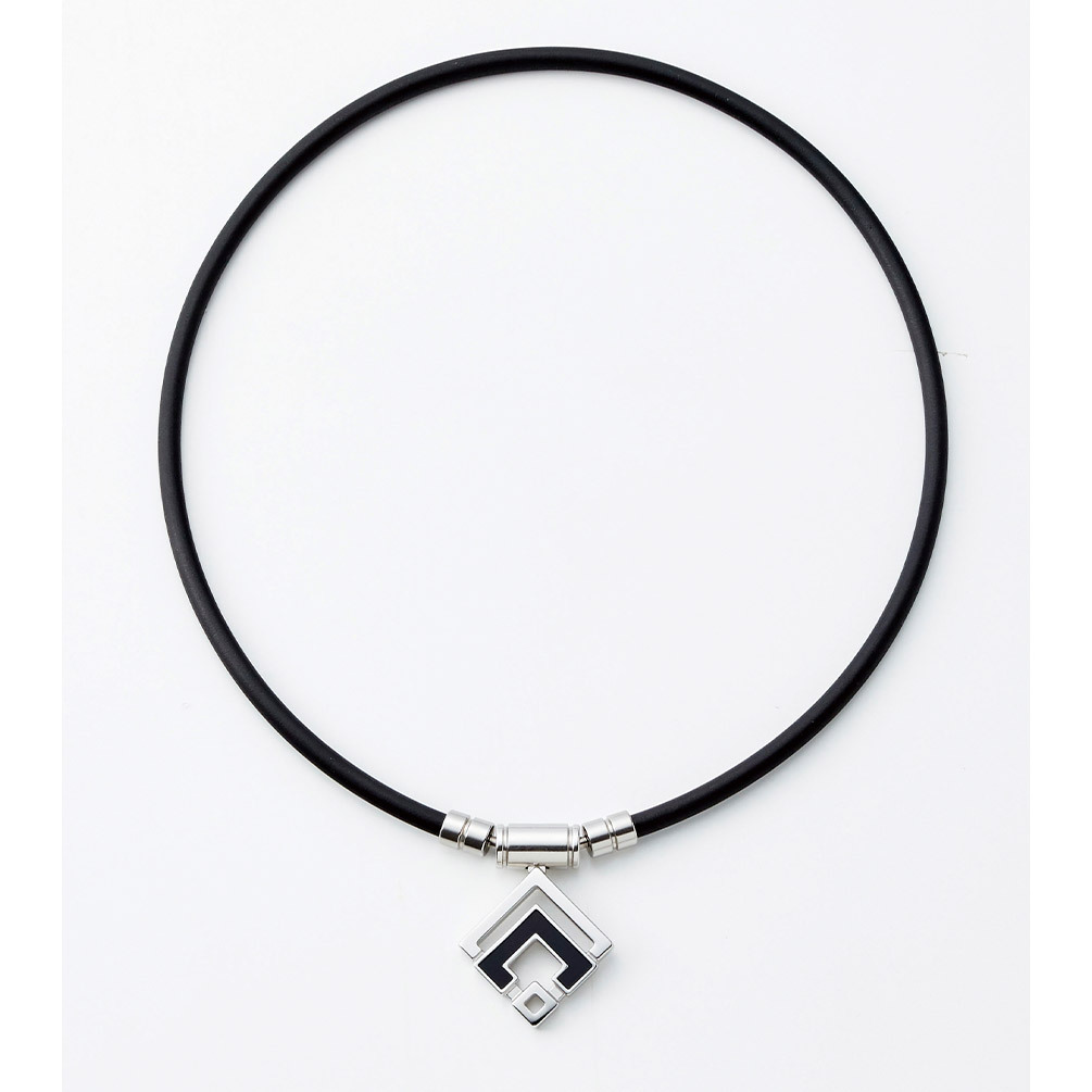 コラントッテ TAO ネックレスα ARAN シルバー - 【磁気ネックレスの