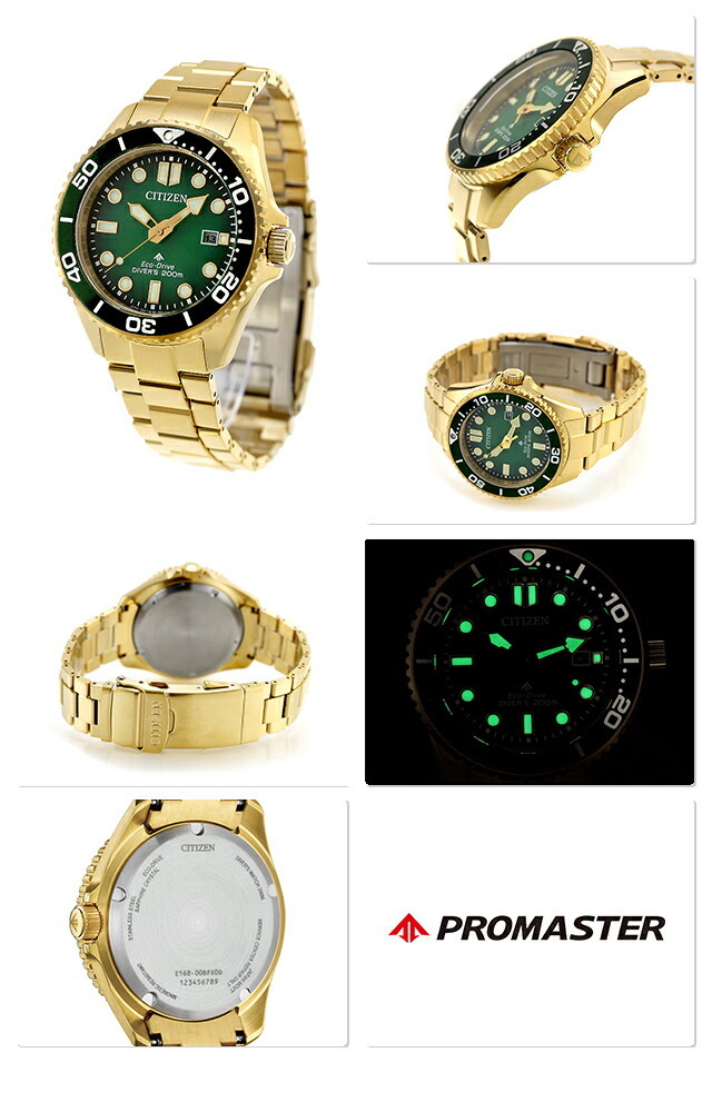 シチズン プロマスター マリン ダイバー200m エコドライブ 腕時計