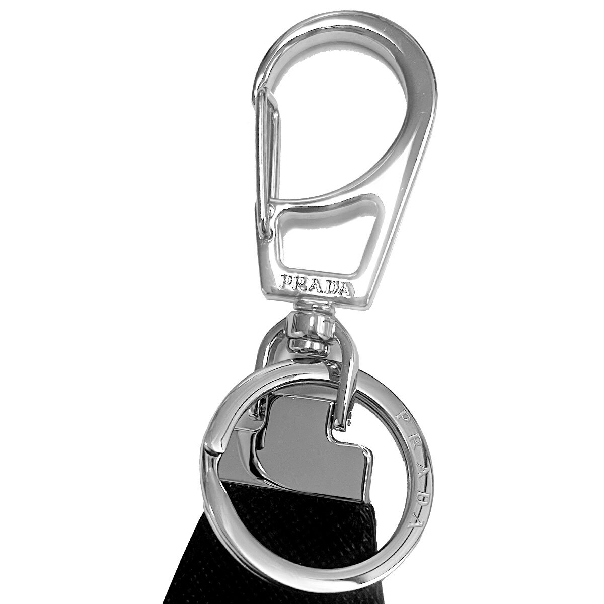 プラダ PRADA キーリング キーホルダー PORTACHIAVI PELLE ポルタキ