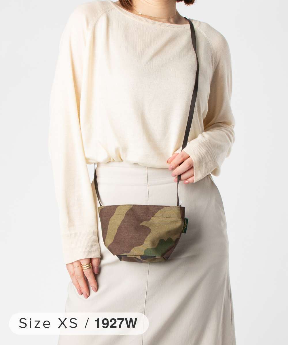 エルベシャプリエ Herve Chapelier Mini tote square bottom ナイロン