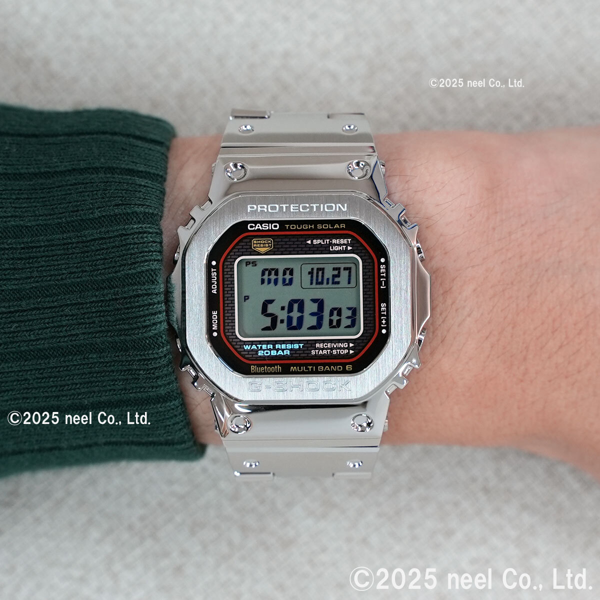 G-SHOCK カシオ Gショック CASIO GMW-B5000D-1CJF タフソーラー 電波