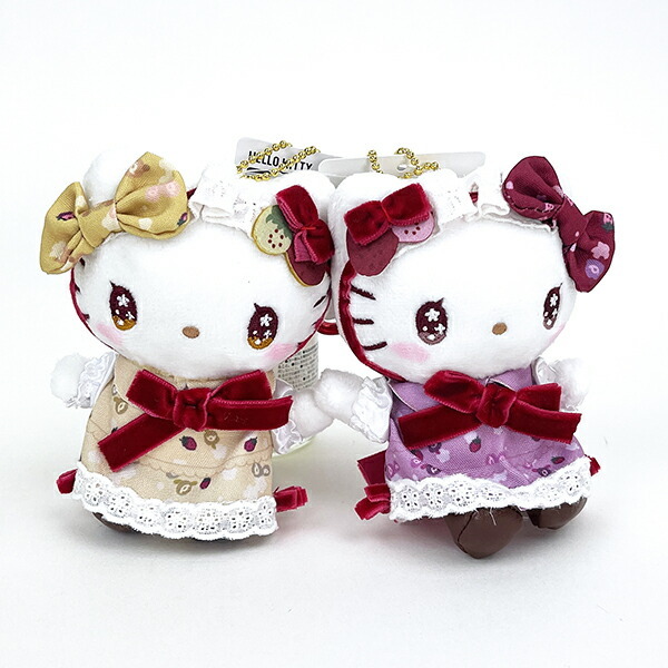 d*3様 可愛い！激レア！！ハローキティ&ミミー ペアマスコットアクセ d