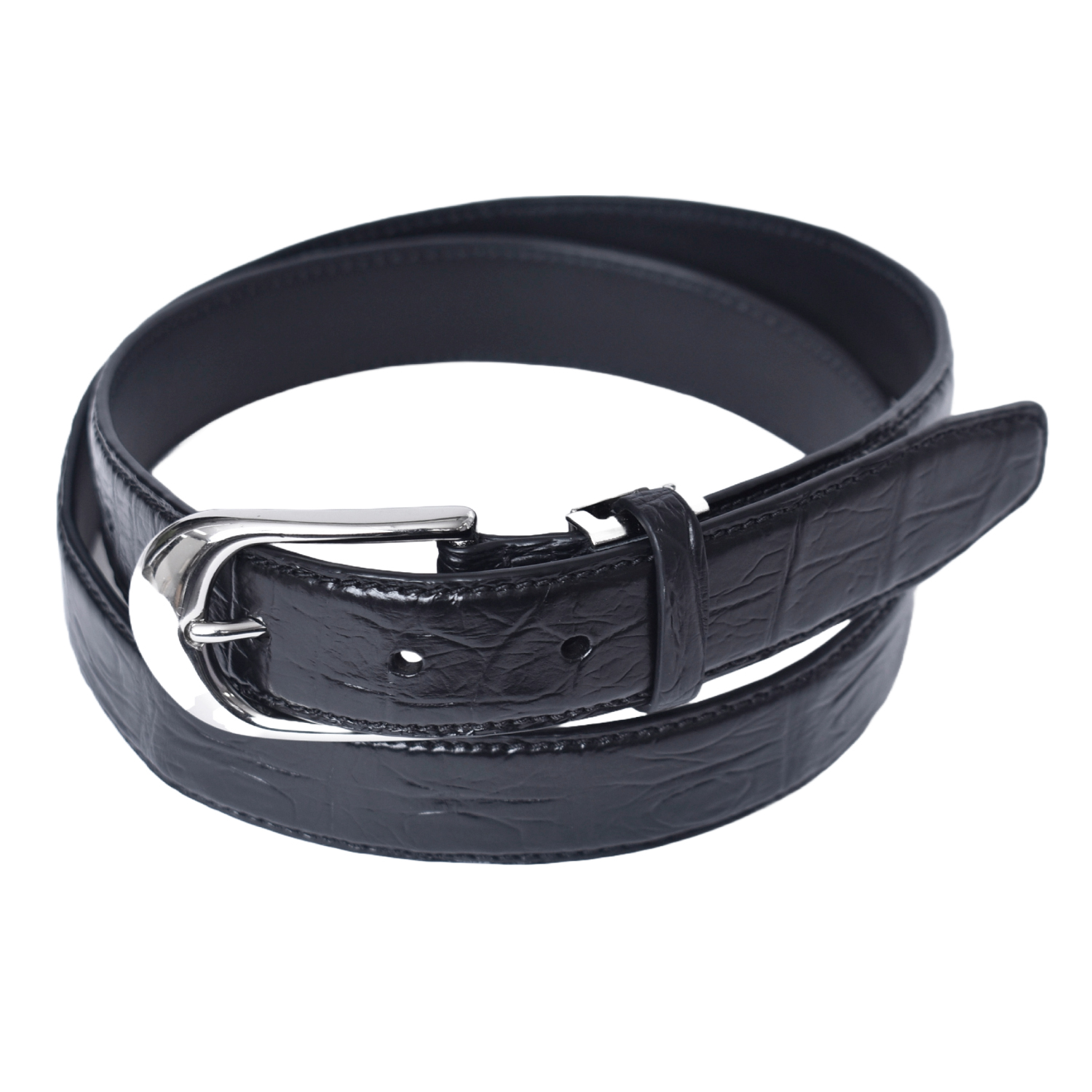 メンズ ベルト クロコダイル 本革 ワニ革 レザーベルト 細め 29mm 30mm