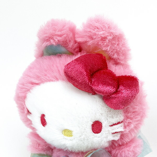 サンリオ ハローキティ グラデバニー マスコット ピンク ぬいぐるみ