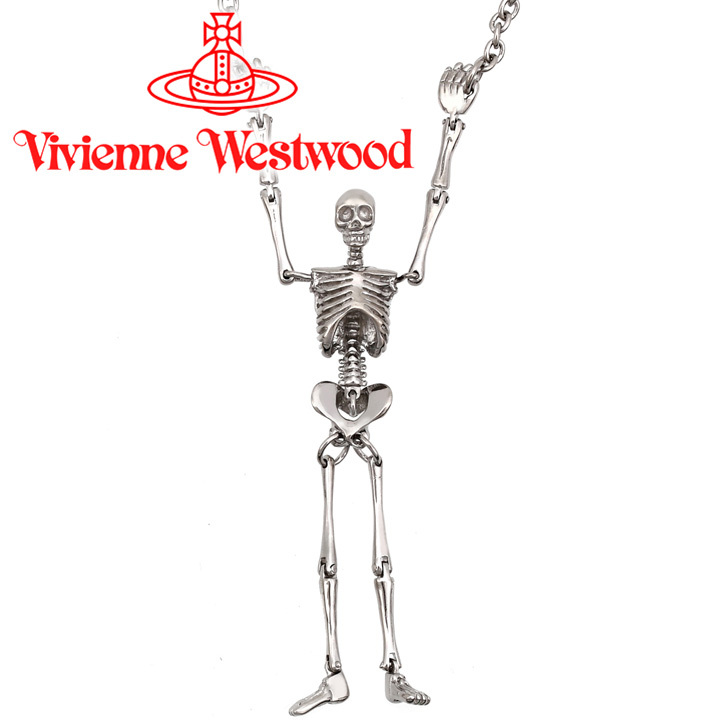 ヴィヴィアンウエストウッド ネックレス Vivienne Westwood 骸骨