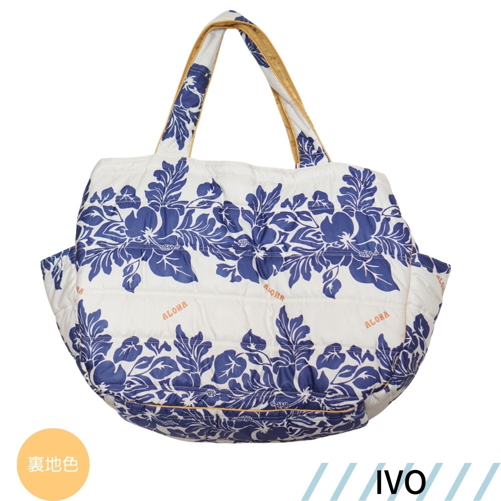 フララニ ハワイ 中綿 トートバッグ 大 マザーズバッグ - 【ハワイアン