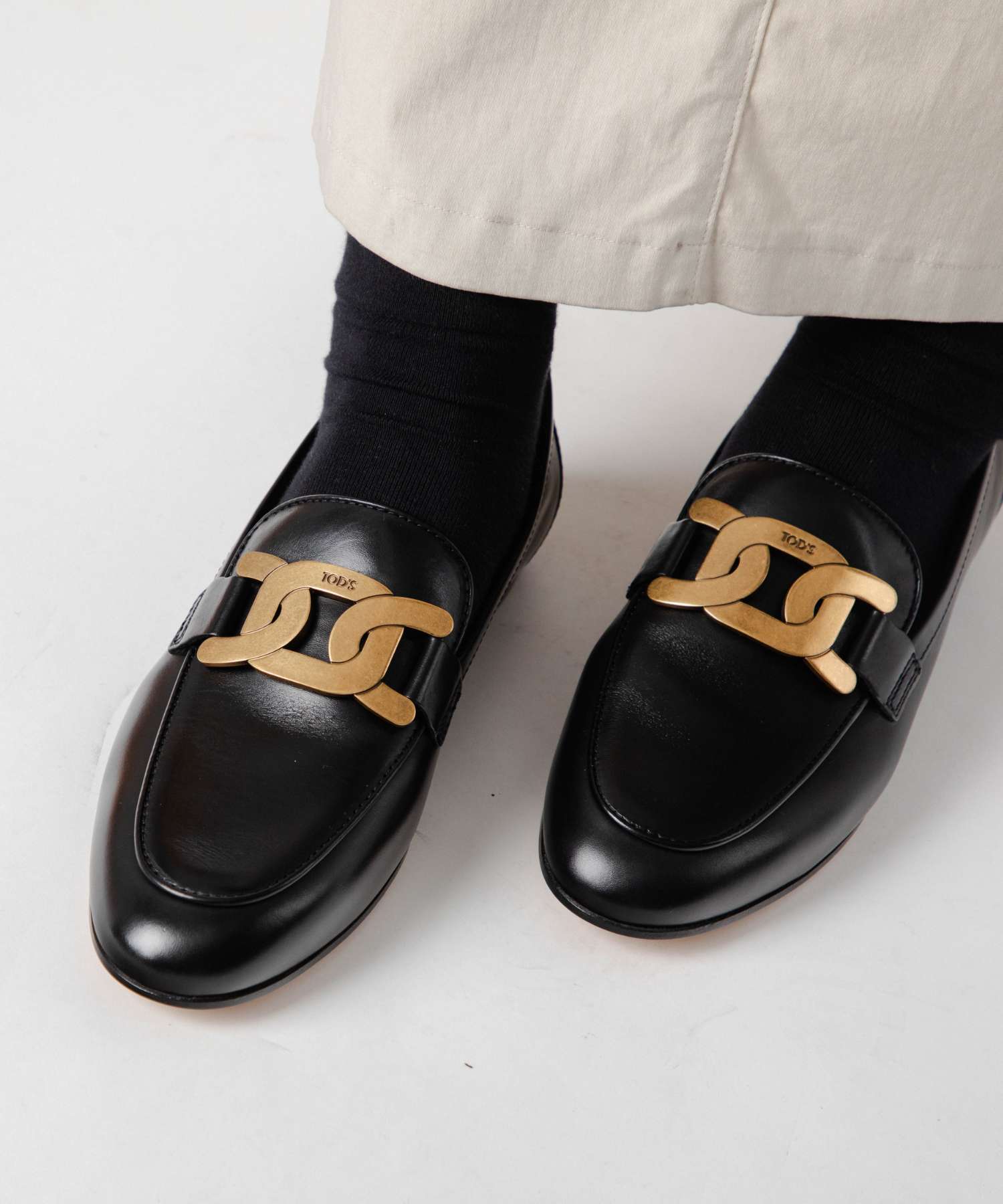 トッズ TOD'S XXW79A0DD00 NF5 ローファー DIVER LISCIO SPECIAL