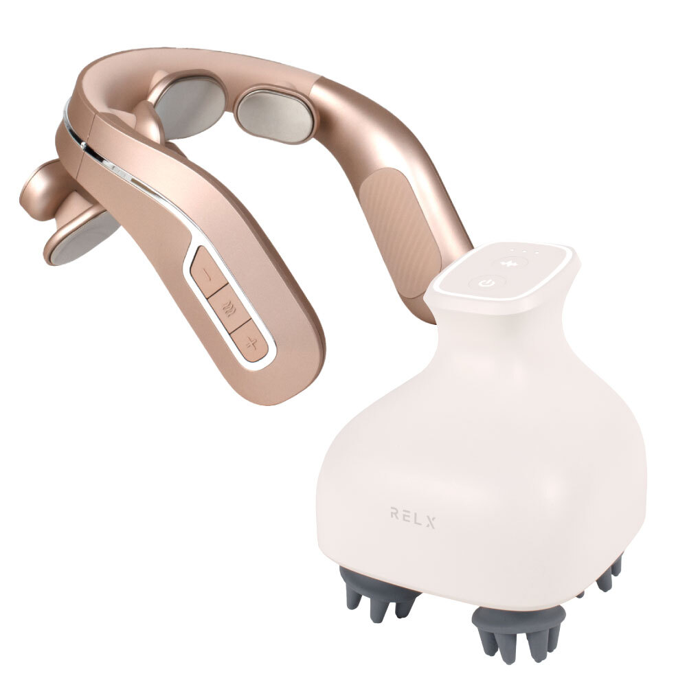 10%OFF EMSヘッドスパ ネックウォーマープラス セット 【RELX公式