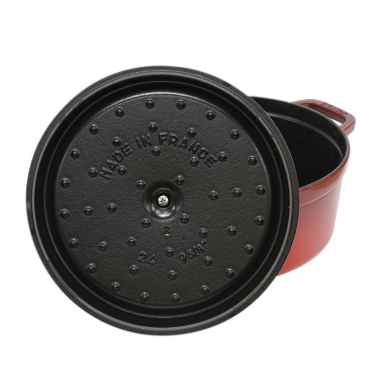 ストウブ 鍋 24cm 3.8L ピコ ココットラウンド 鋳物 ホーロー 調理器具