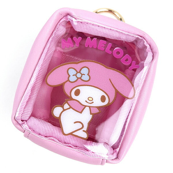 サンリオ マイメロディ カラビナ付きミニポーチ ピンク 小物入れ