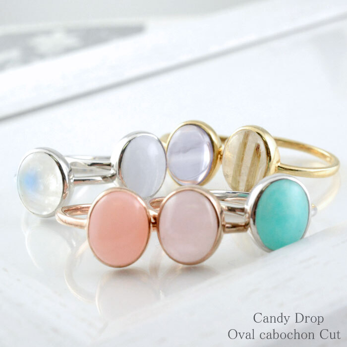 k10 リング 指輪 ゴールド 天然石 10k 10金 選ぶ宝石 一粒 カラー