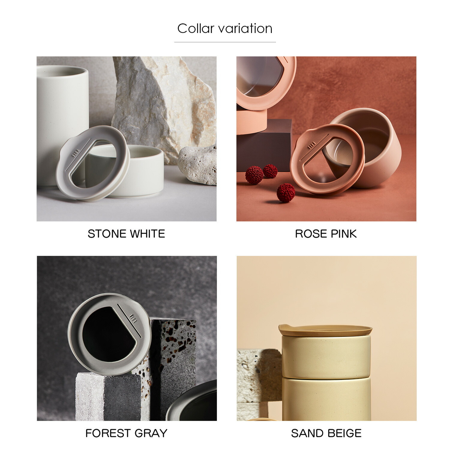 FIKA ONE 陶磁器製 陶器 食品 保存容器 200ml 単品 冷蔵 冷凍 電子