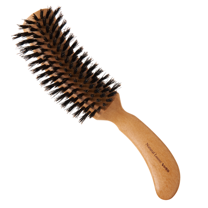 天然豚毛(100%)を使用した艶髪のためのヘアブラシ くし 日本製