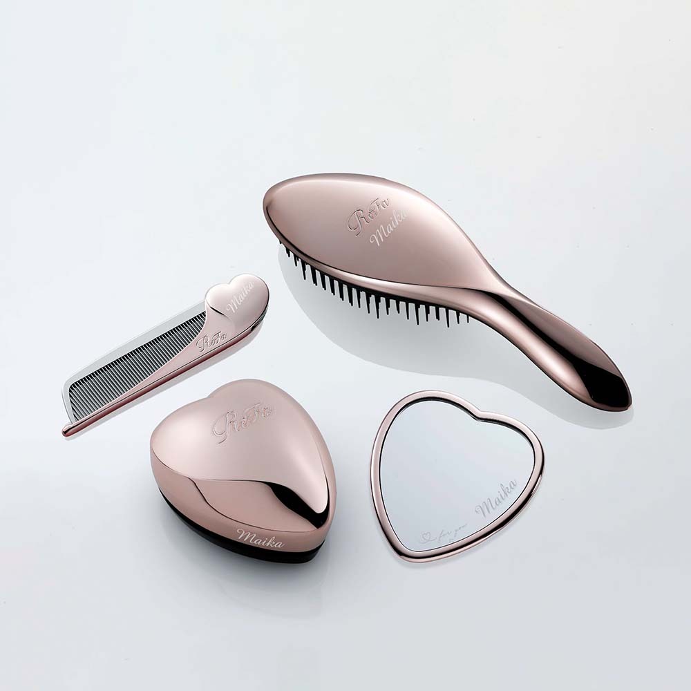 ReFa リファ ローズゴールド ハートミラー&ハートブラシ&エールブラシ