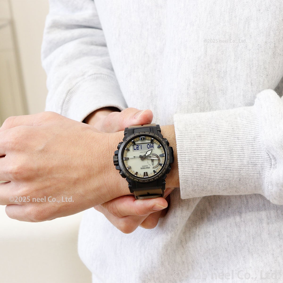 カシオ プロトレック CASIO PRO TREK 電波 ソーラー 腕時計 メンズ