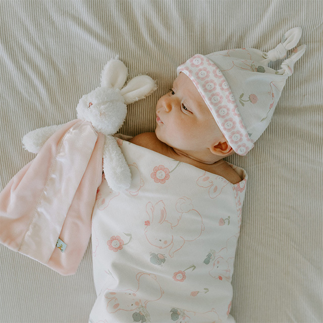 Bunnies By The Bay（バニーズバイザベイ）赤ちゃんのおくるみ