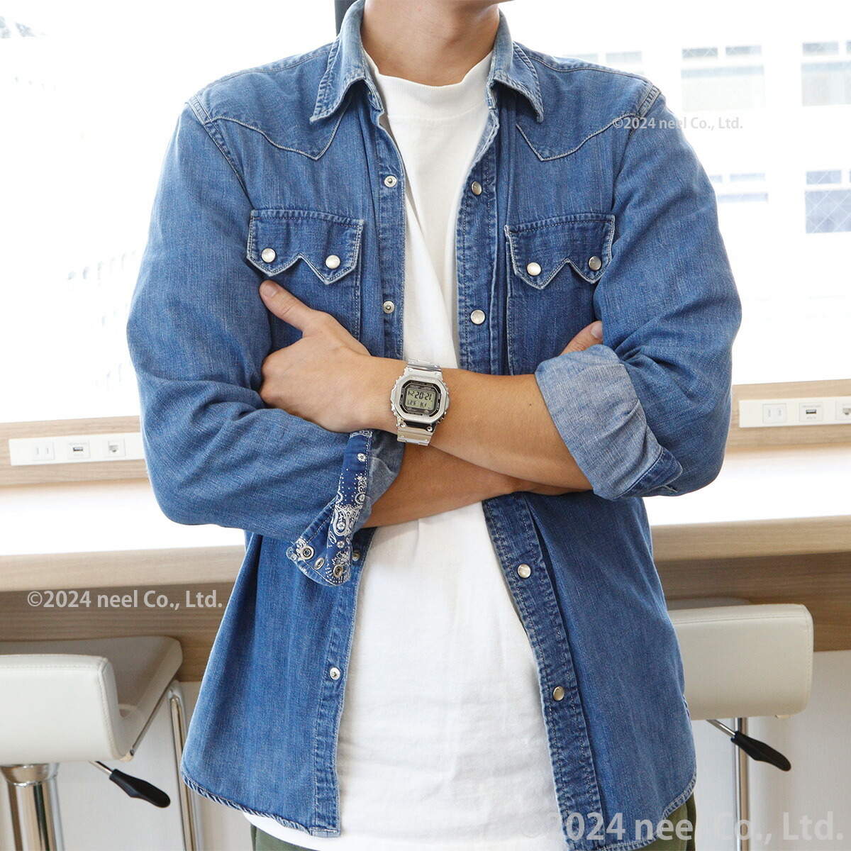 カシオ Gショック GMW-B5000D-1JF コネクテッド G-SHOCK Connected