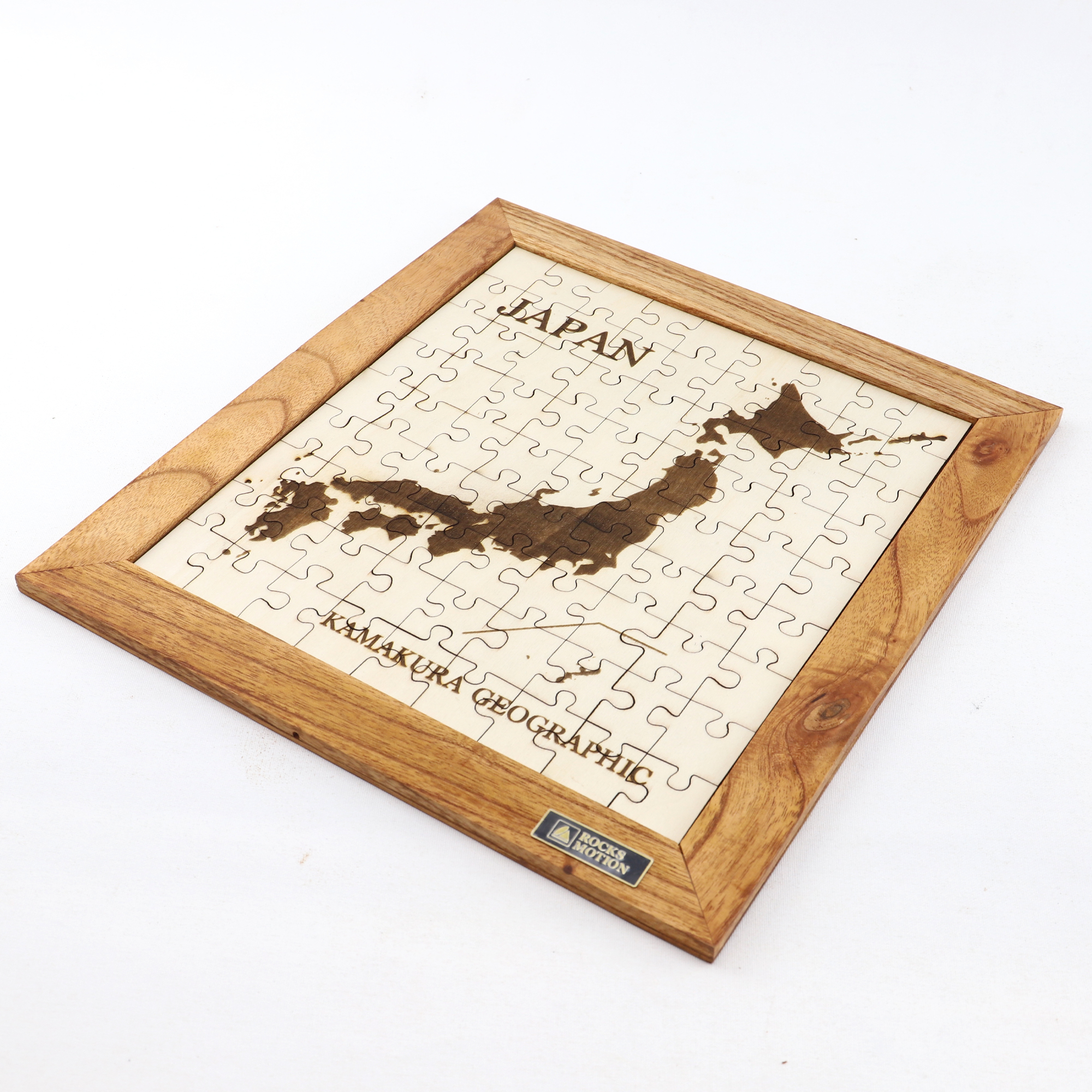 作って楽しい、飾って楽しい オリジナル木製ジグソーパズル【ロックス