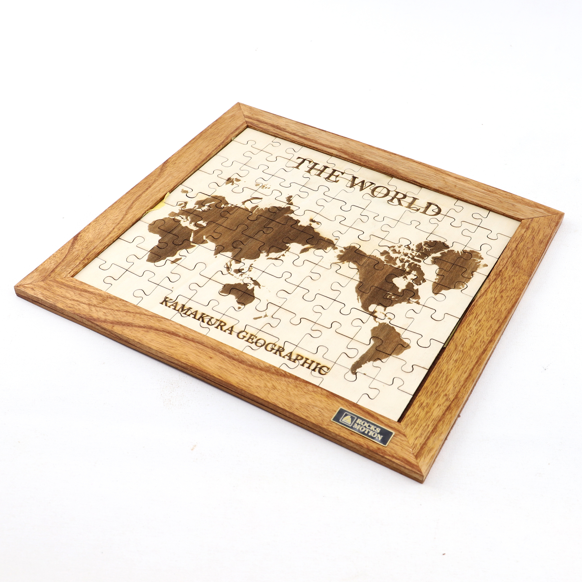 作って楽しい、飾って楽しい オリジナル木製ジグソーパズル【ロックス