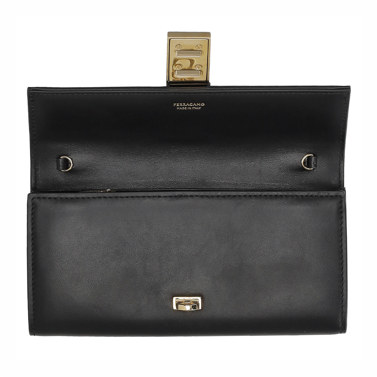 フェラガモ Ferragamo 財布 長財布 小銭入れ付き バッグ ショルダー