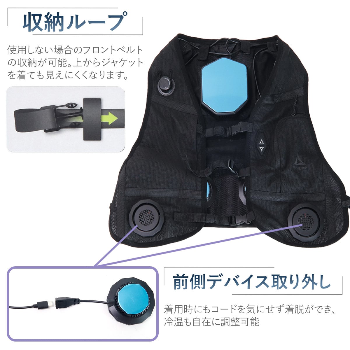 ワークマン ペルチェベスト Pro2 2025年モデル ICE＆HEAT ワークマン