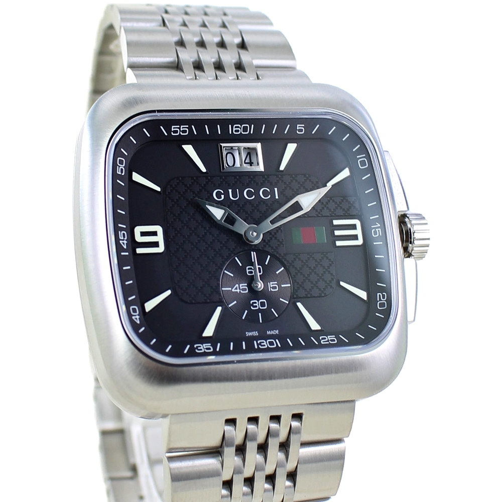 グッチ 腕時計 手表 メンズ 父の日 クーペ スクエア 四角 おしゃれ