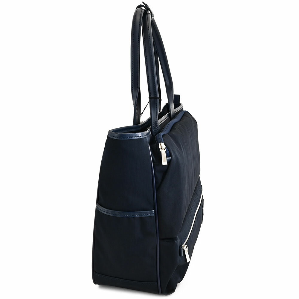 タケオキクチ バッグ トートバッグ ビジネストートバッグ 紺(ネイビー