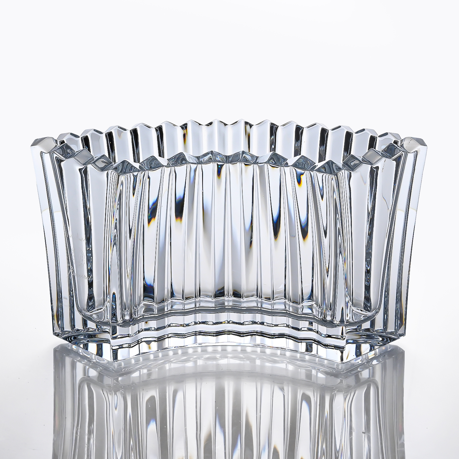 バカラ ベース 花瓶 ミルニュイ インフィニット ベース 185 10cm