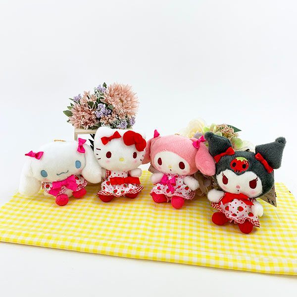 サンリオ クロミ いちごドレス マスコット ぬいぐるみ いちご マイ