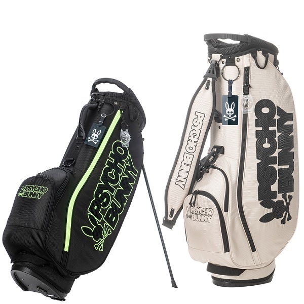 サイコバニー ゴルフ スタンドキャディバッグ BLOCK PB Psycho Bunny