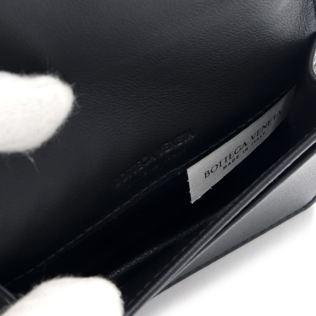 ボッテガヴェネタ カードケース BOTTEGA VENETA 名刺入れ ブラック