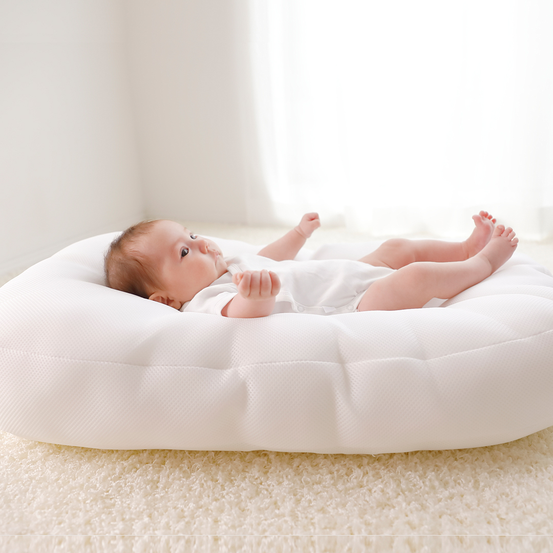 iimin Cカーブベビーふとん ｜ 赤ちゃんが安心する姿勢を保つベビー