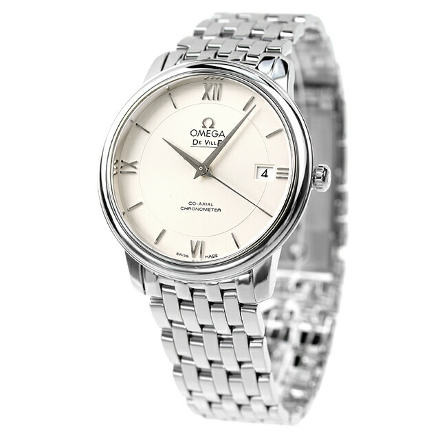 オメガ デビル プレステージ コーアクシャル 36.8mm 自動巻き 腕時計